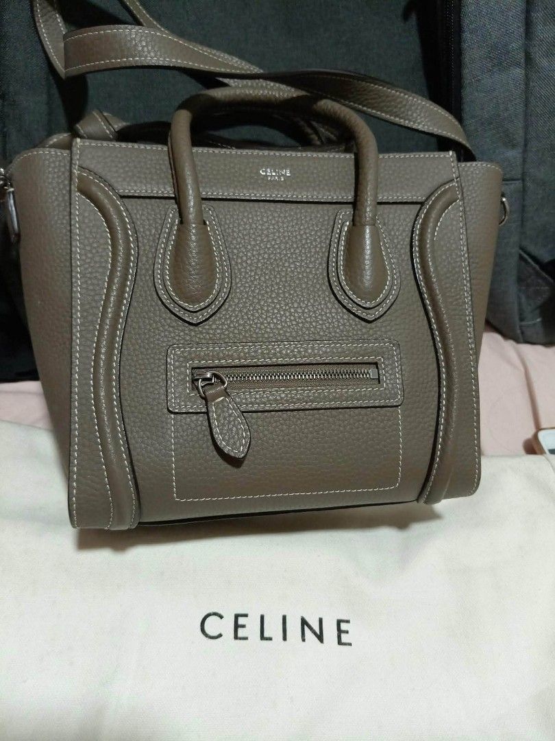 CELINE NANO LUGGAGE (Category: Luxury Bags & Wallets) located in Caloocan City. Submitted by mwmdv (Listing ID 1447014510, Image 1). Description: original authentic check all you want message me for fast transaction.
