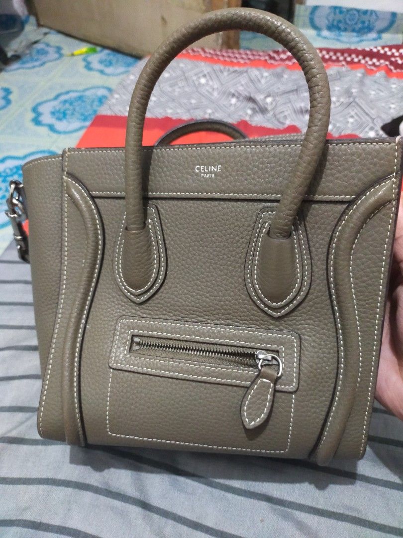 CELINE NANO LUGGAGE (Category: Luxury Bags & Wallets) located in Caloocan City. Submitted by mwmdv (Listing ID 1447014510, Image 2). Description: original authentic check all you want message me for fast transaction.