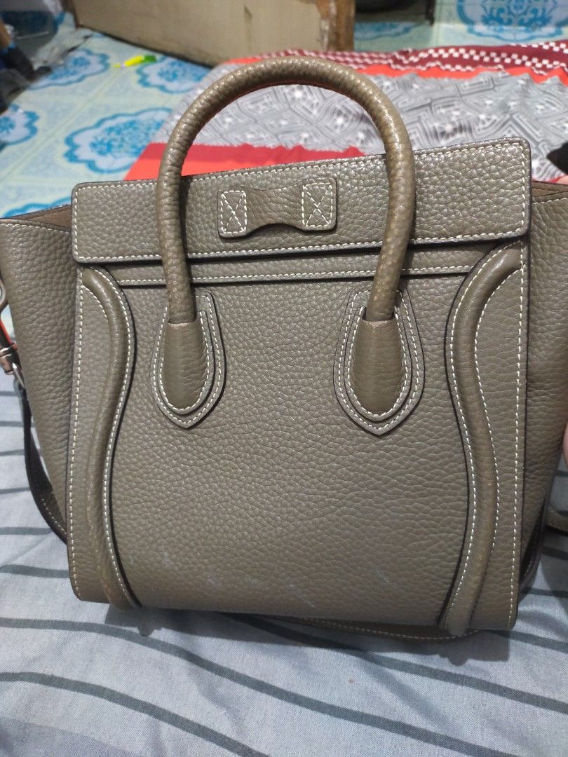 CELINE NANO LUGGAGE (Category: Luxury Bags & Wallets) located in Caloocan City. Submitted by mwmdv (Listing ID 1447014510, Image 3). Description: original authentic check all you want message me for fast transaction.