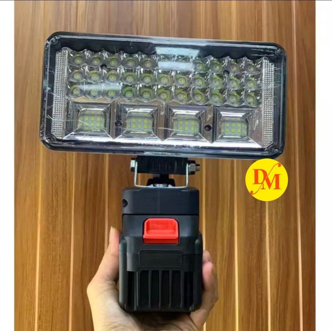 Chargeble light... For emergency!! (Category: Lighting) located in Manila. Submitted by rocillocin64338 (Listing ID 1446977457, Image 3). Description: Rechargeable Emergency LED Light Cordless Portable Light With USB + Type-C Slot Powerbank.