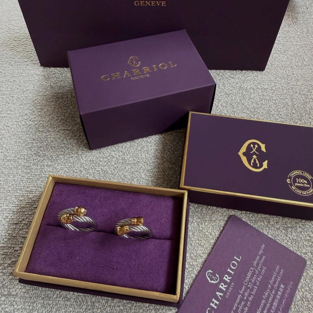 Charriol Celtic Ring (Category: Luxury Accessories) located in Agdangan. Submitted by loleenars (Listing ID 1446955748, Image 2). Description: S M L Complete inclusion Brand new Authentic 7500 each! .