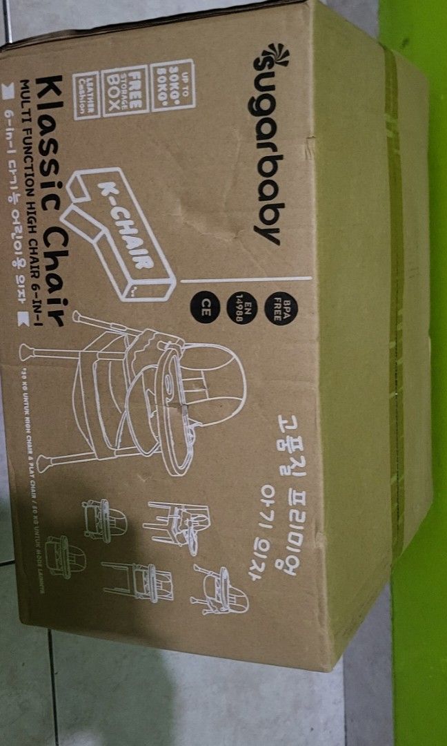 Classik chair 6 in 1 Sugarbaby (Kategori: Kereta, Kursi Goyang & Gendongan Bayi) berada di Jakarta Pusat. Dikirim oleh brawira5234 (ID iklan 1447092683, Gambar 3). Deskripsi: dari hadiah udh ad yg sama jadi dijual aj, barang masih segel.. merk sugarbaby warna biru.