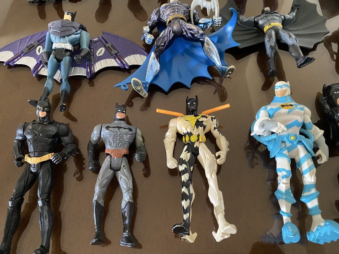 Collection of DC Comics Batman Action Figures (Category: Figurines & Statues) located in Manila. Submitted by declutterthingzzz (Listing ID 1447028896, Image 3). Description: - Bundle of assorted Batman action figures - Figures vary in size and design - Some figures include capes and accessories - Includes a special Batman PEZ dispenser - All items are from the DC Comics universe - Ideal for Batman fans and collectors Price starts at ₱100.