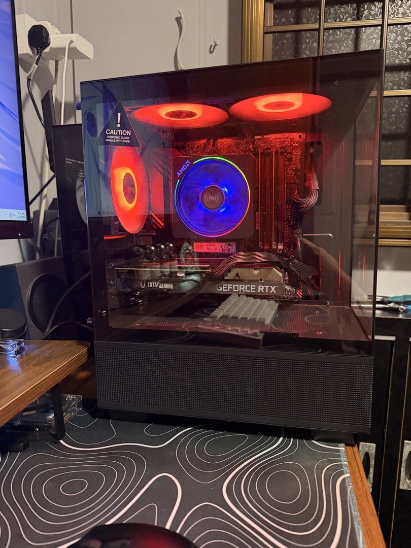 Custom Gaming PC, Ryzen 7, 16GB, RTX 3060