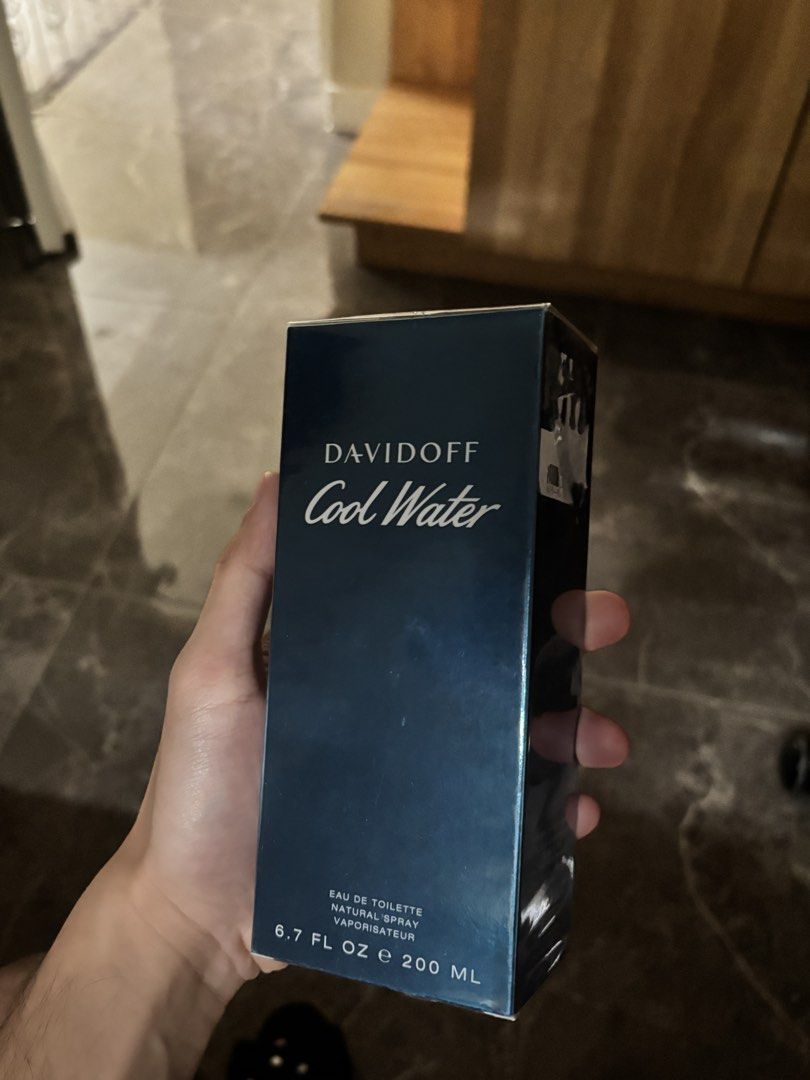 Davidoff Cool Water EDT 200ml (Category: Fragrance & Deodorants) located in Manila. Submitted by villaverde63333 (Listing ID 1446931639, Image 1). Description: Brand New Never Opened, Never Sprayed Can legit check with the QR Code on picture Negotiable .