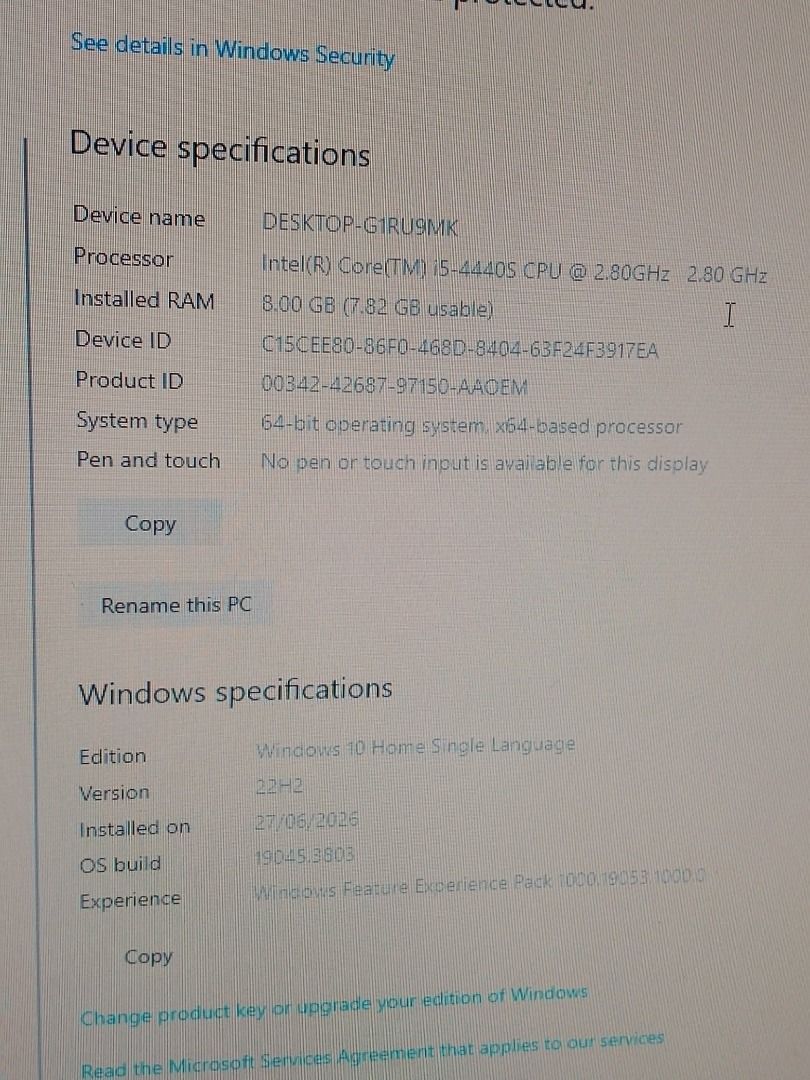 Dell Desktop PC - Intel i5, 8GB RAM, 1TB HDD (Category: Desktops) located in Caloocan City. Submitted by vastrabbit.15fddd (Listing ID 1447056966, Image 2). Description: - Dell Desktop Computer - Intel Core i5 Processor - 8GB RAM - 1TB Western Digital Hard Drive - Windows 10 Home Single Language - Ideal for everyday tasks and general use - Ready for a new home!.