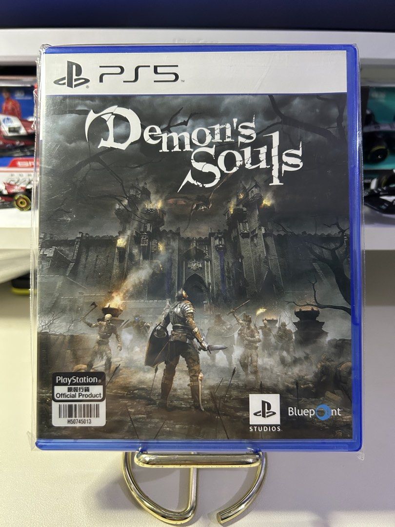 Demon's Souls PS5 Game (Category: PlayStation) located in Pasig City. Submitted by johnlovesgaming (Listing ID 1447090410, Image 1). Description: - Demon's Souls for PlayStation 5 - Brutal challenge, completely remade - Stunning visuals and enhanced performance - Explore the world of Boletaria - PlayStation Plus required for online access - Supports up to 60 FPS.