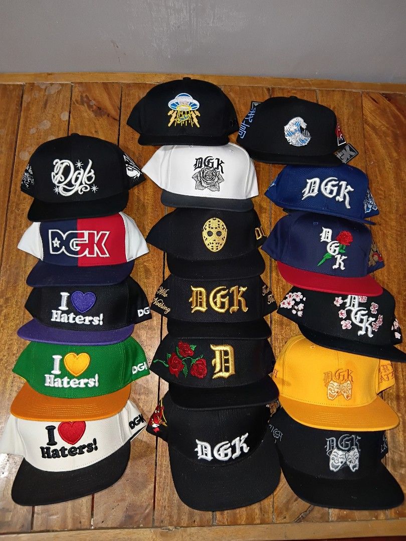 Dgk cap brand new (Category: Caps & Hats) located in Lubao. Submitted by lotawear16 (Listing ID 1447049589, Image 1). Description: last 16 pcs pa ubos stocks bnew dgk cap legit adult size.
