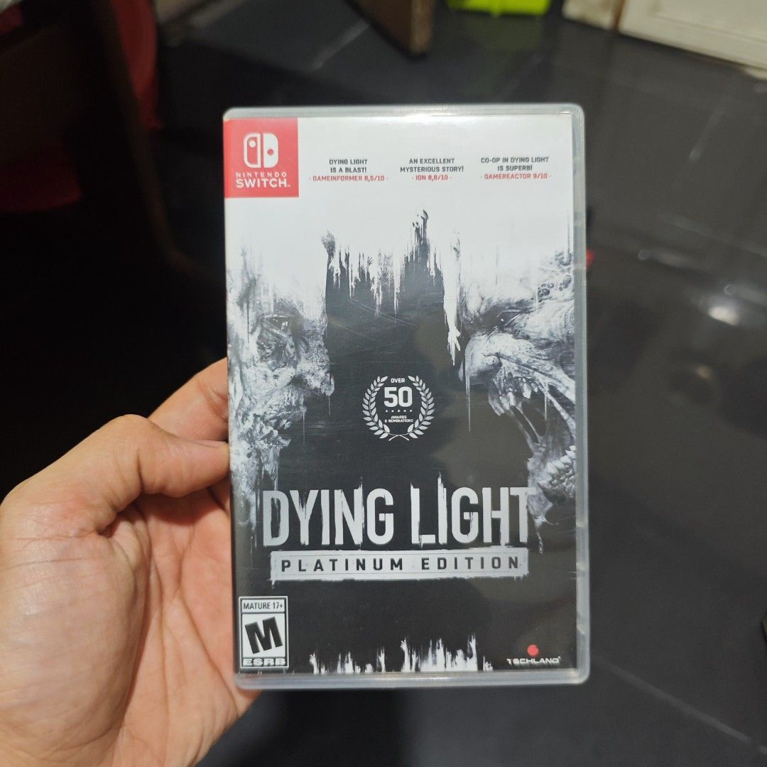 Dying Light Platinum Edition Switch Game (Category: Nintendo) located in Quezon City. Submitted by shopme_gadget30 (Listing ID 1447069672, Image 1). Description: kindly read the details first for sale fixed price good Condition tested and working With case and game card compatible to Nintendo switch usa region Shoopppppeee —,✅ can check out pm for the linnnkkk (If shoopppee check out, price is higher because of shooppppeee deduction qc area meet 