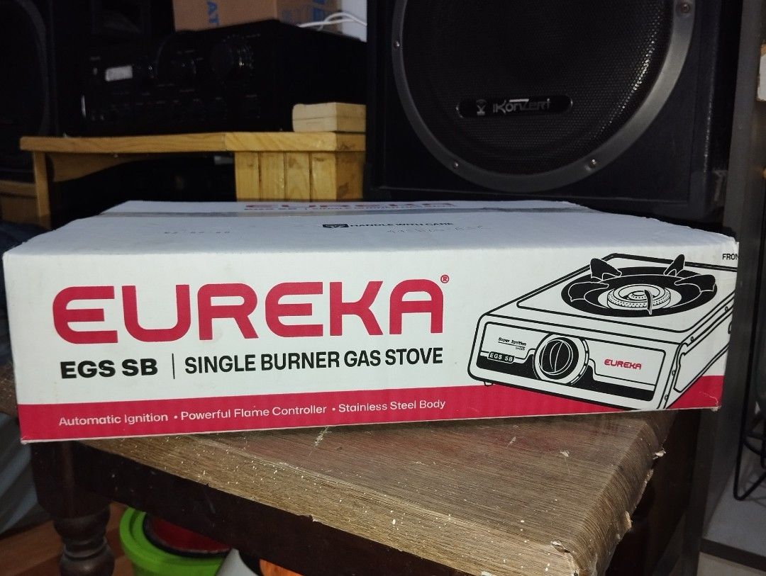 Eureka Single Burner Gas Stove (Category: Cookers) located in Mabalacat. Submitted by rainyrain1 (Listing ID 1446951825, Image 3). Description: .