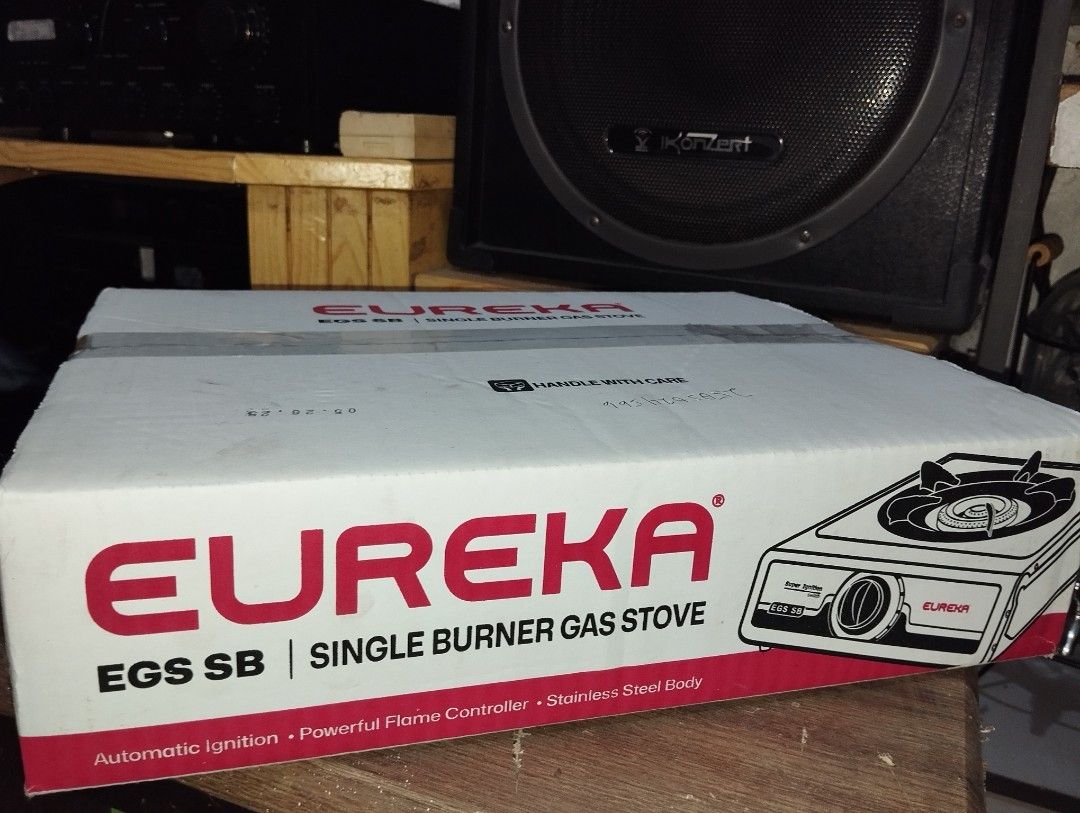 Eureka Single Burner Gas Stove (Category: Cookers) located in Mabalacat. Submitted by rainyrain1 (Listing ID 1446951825, Image 2). Description: .