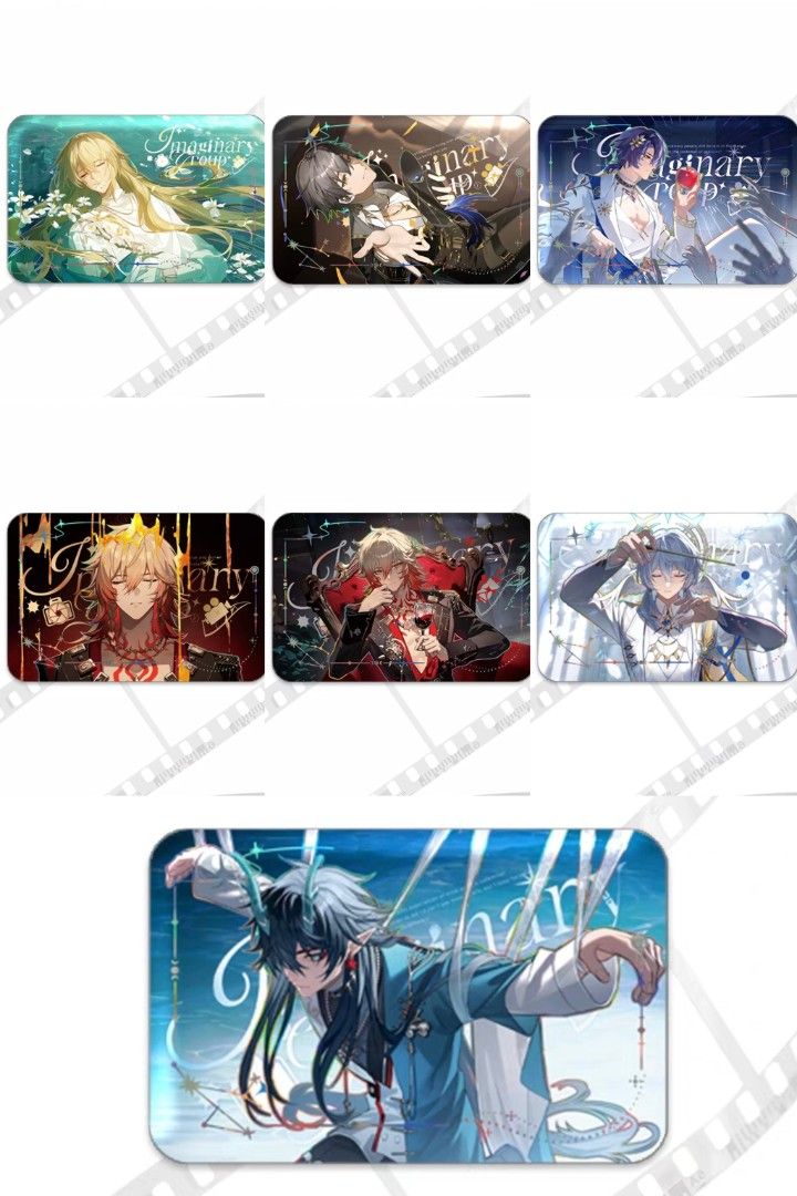 Fanmerch Honkai Star Rail Imaginary Group Series (Category: Character Goods) located in General Mariano Alvarez. Submitted by eiimei (Listing ID 1447104173, Image 2). Description: I WONT ENTERTAIN PEOPLE WHO DOESNT READ DESCRIPTION ETA (PH): 1-2 weeks after order ✨ITEM •Rectangular Badge Pin - P250 Product size: 85x55mm • Reflective Card - P250 Product size: 15.6x8.6cm ✨PAYMENT METHODS - Gcash - Bank Transfer ✨DETAILS - Dp 50% to order - No cance