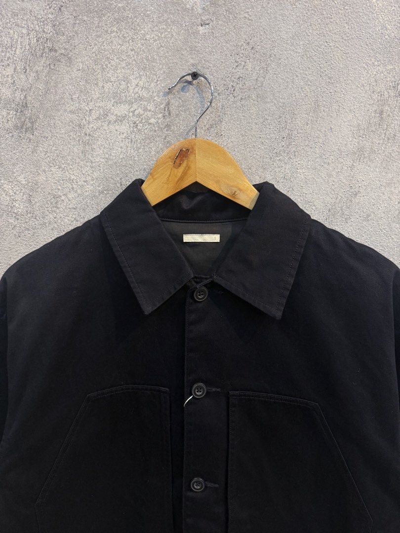 GU Button Down Jacket (Category: Coats, Jackets and Outerwear) located in Kota Bharu. Submitted by wiaglobalstore (Listing ID 1447056634, Image 2). Description: GU Button Down Jacket Centre Chest Pocket Pit 22 Labuh 26 Condition 9/10 (C - 200127) RM120 #wiaglobalstore #workjacket #gentlemangarment.