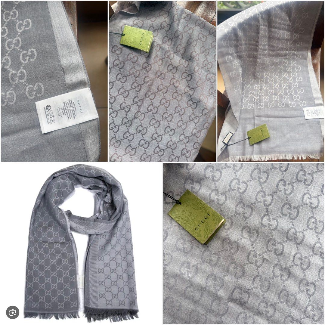 auth.gucci Supreme Scarf (Category: Luxury Accessories) located in Baguio. Submitted by danielg2 (Listing ID 1446972558, Image 1). Description: Authentic Gucci supreme scarf With Tag.