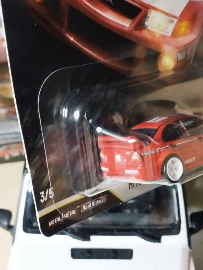 Hot Wheels Premium Mitsubishi Lancer Evolution VI // 500php (Category: Vehicle & Diecast Models) located in Quezon City. Submitted by edrielgp (Listing ID 1447103393, Image 2). Description: Hot Wheels Premium Mitsubishi Lancer Evolution VI // 500php Please CHECK my other Hot Wheels and other items listed for sale in my profile. Bawal sa maselan Lowballer ignored (Limited replies lang, bawas waste of time na rin for both parties). Firm srp to belo