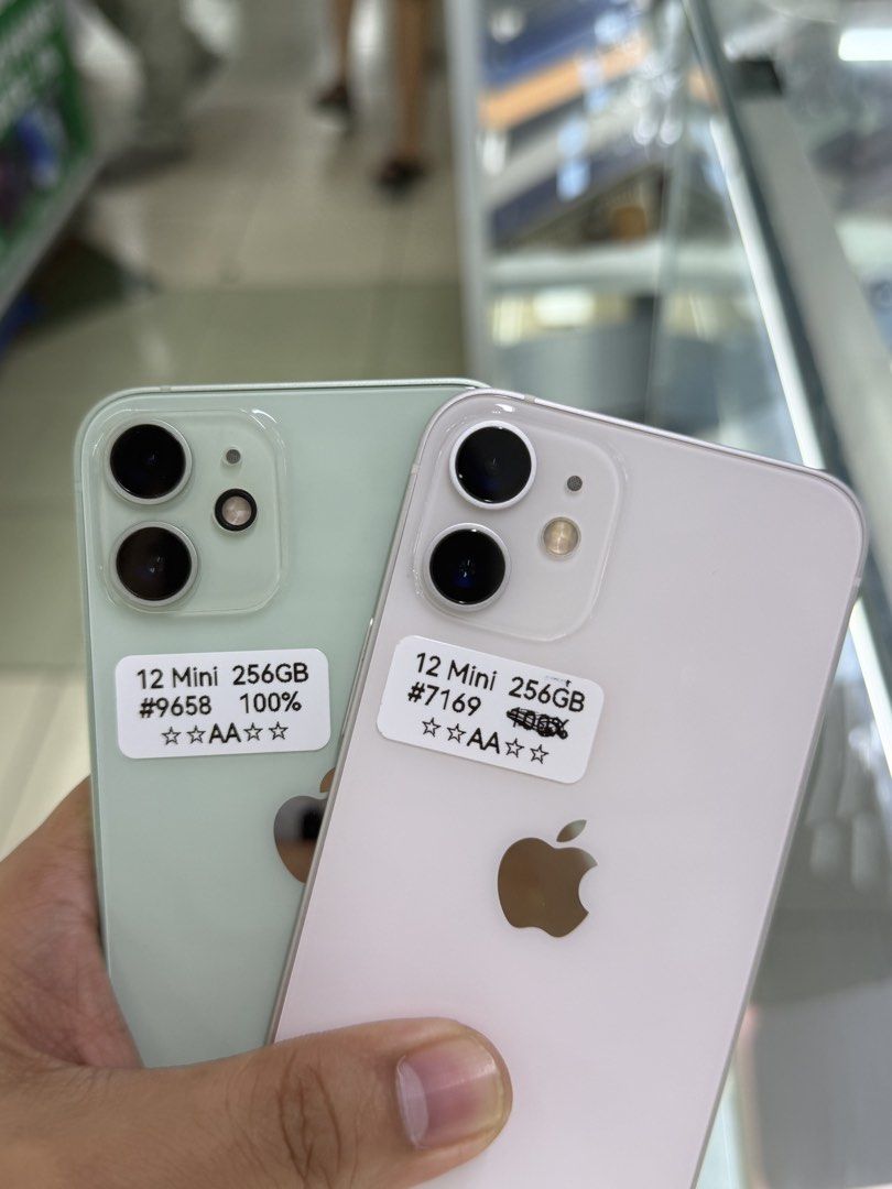 iPhone 12 (Category: iPhone 12 Series) located in San Juan City. Submitted by saabangadgetshop (Listing ID 1447083592, Image 2). Description: Onhand | Pre-owned iPhone 12 Mini 256GB OPENLINE Battery Health 100% NO HIDDEN ISSUES NO HISTORY OF REPAIR 99%Smooth TEST TO SAWA RESET ALL YOU WANT TEST ALL YOU WANT NOT REFURBISHED AUTHENTIC PHONE ALL WORKING (FREE 3UTOOLS) iPhones iPads only 🆓Freebies ✅Charger ✅Case ✅Tempered Mode of Payment : ⬇️ ▪️Cash