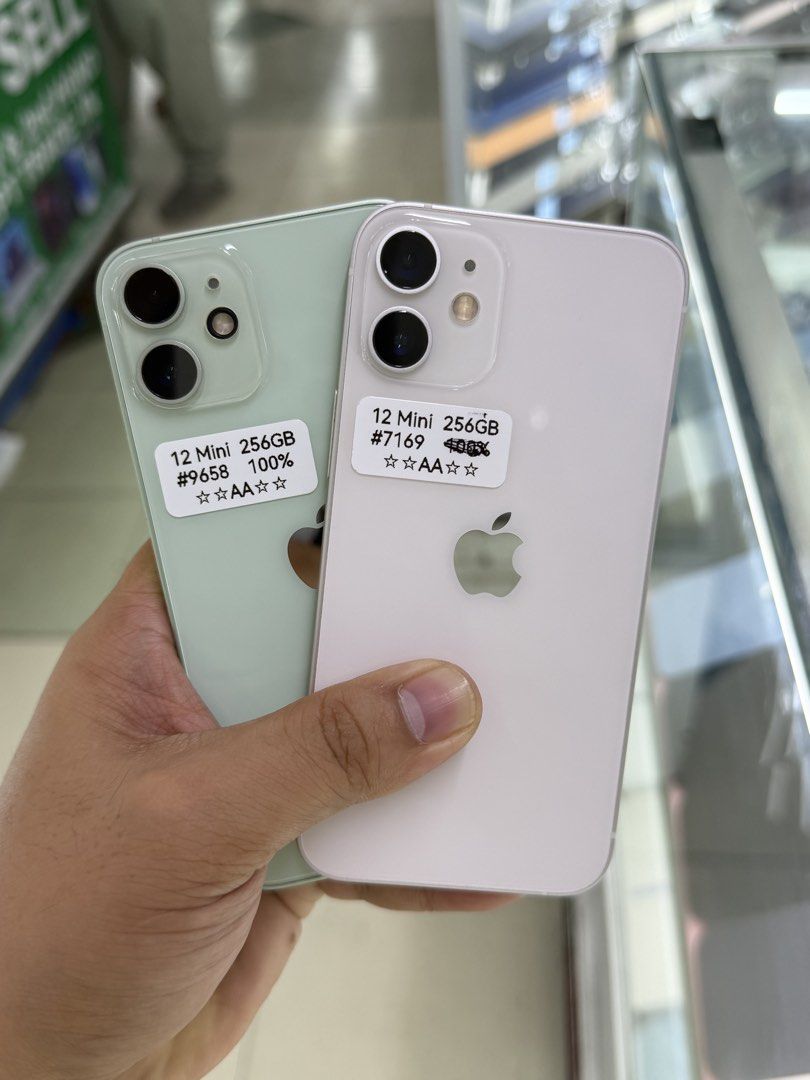 iPhone 12 (Category: iPhone 12 Series) located in San Juan City. Submitted by saabangadgetshop (Listing ID 1447083592, Image 3). Description: Onhand | Pre-owned iPhone 12 Mini 256GB OPENLINE Battery Health 100% NO HIDDEN ISSUES NO HISTORY OF REPAIR 99%Smooth TEST TO SAWA RESET ALL YOU WANT TEST ALL YOU WANT NOT REFURBISHED AUTHENTIC PHONE ALL WORKING (FREE 3UTOOLS) iPhones iPads only 🆓Freebies ✅Charger ✅Case ✅Tempered Mode of Payment : ⬇️ ▪️Cash