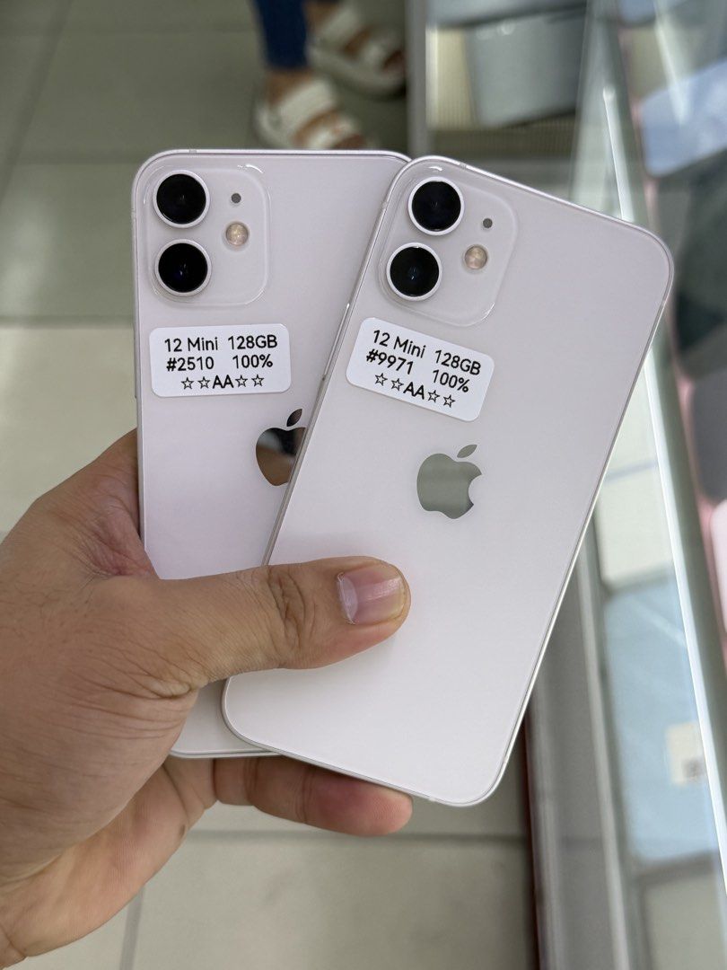 iPhone 12mini 128GB 100%BH Openline 99%smooth No issues (Category: iPhone 12 Series) located in San Juan City. Submitted by saabangadgetshop (Listing ID 1447082686, Image 2). Description: Onhand | Pre-owned iPhone 12 Mini 128GB OPENLINE NTC APPROVED Battery Health 100% NO HIDDEN ISSUES NO HISTORY OF REPAIR 99%Smooth TEST TO SAWA RESET ALL YOU WANT TEST ALL YOU WANT NOT REFURBISHED AUTHENTIC PHONE ALL WORKING (FREE 3UTOOLS) iPhones iPads only 🆓Fr