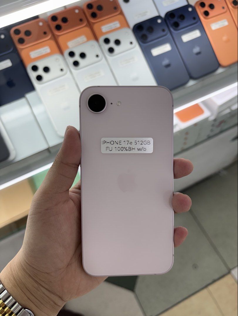 iPhone 17e 512GB Factory Unlock No Issue Secondhand (Category: iPhone 17 Series) located in Pasig City. Submitted by FarAndRayShop (Listing ID 1447066454, Image 1). Description: OPEN FOR SWAP/SELLING/BUYING (RFS: Buy and Sell) Price: 45,499 iPhone 17e 512GB •NO SIM RESTRICTION •NO HIDDEN ISSUES •TEST TO SAWA •Authentic Phone Physical store in Greenhills Shopping Center XD-14 Stall Number Look For Rayray Or Anika NO CASH INSTALLMENT We are open al