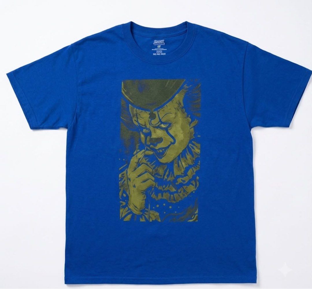 IT PENNYWISE HORROR TEE (Category: Tshirts & Polo Shirts ) located in Davao. Submitted by ronz31 (Listing ID 1446912874, Image 3). Description: PTPA/FS IT PENNYWISE HORROR TEE BIG PRINT LARGE W:22" L:29" DM📩📩📩.