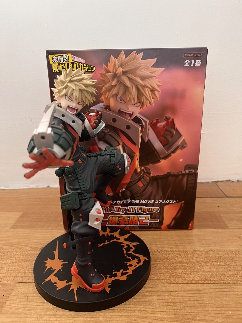 Katsuki Bakugo Trio-Try-iT Figure (Category: Figurines & Statues) located in Pasig City. Submitted by y.y4el (Listing ID 1446982180, Image 1). Description: Katsuki Bakugo Trio-Try-It Figure ✨Good condition -Originally bought for ₱1,500 -Displayed only in my room -Well taken care of -No major issues‼️ Reason for selling: Decluttering and I need extra funds. 😁👍 Mode of Payment: Maya only Delivery: Lalamove only (around Pasig–Cainta, Rizal area) S