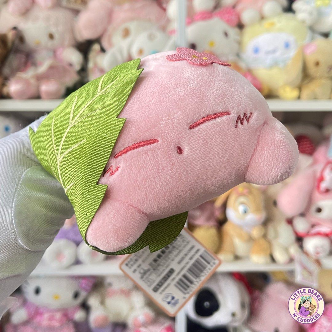 Kirby Sakura Mochi Plush (Category: Plushies & Soft Toys) located in Manila. Submitted by littlebearsncuddles (Listing ID 1446948307, Image 1). Description: 🏷️ With paper tag 🌸 10/10 condition 🌸 size: Mascot Size 🌸 Without issue 🍬 Brand: Nintendo .