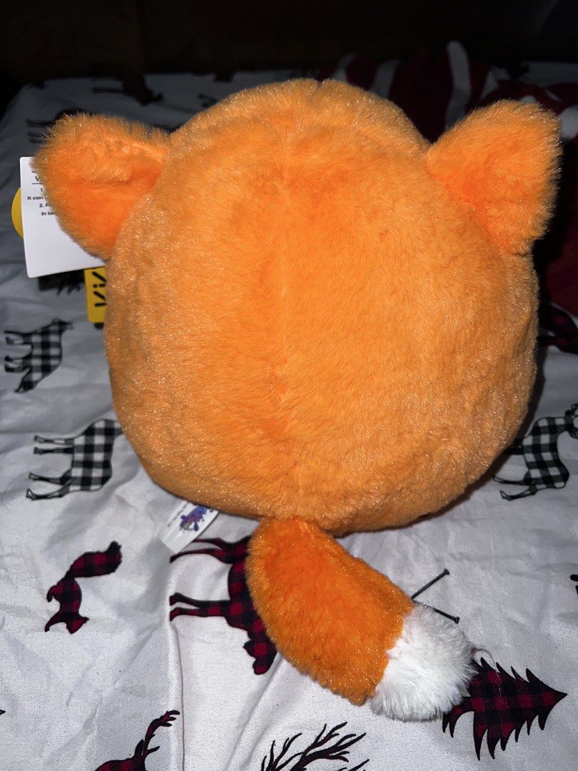 KKV Fox Plushie (WITH tag) (Category: Plushies & Soft Toys) located in Quezon City. Submitted by unjca (Listing ID 1447084635, Image 3). Description: NO issue/s (see pics for proof) RFS: No longer needed Originally bought from KKV store. Perfect for gifting because the tag is still on. Width: 9 inches Height: 8 inches.
