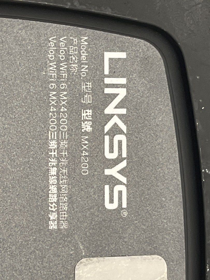 Linksys Velop WiFi 6 MX4200 Router497468089429534723