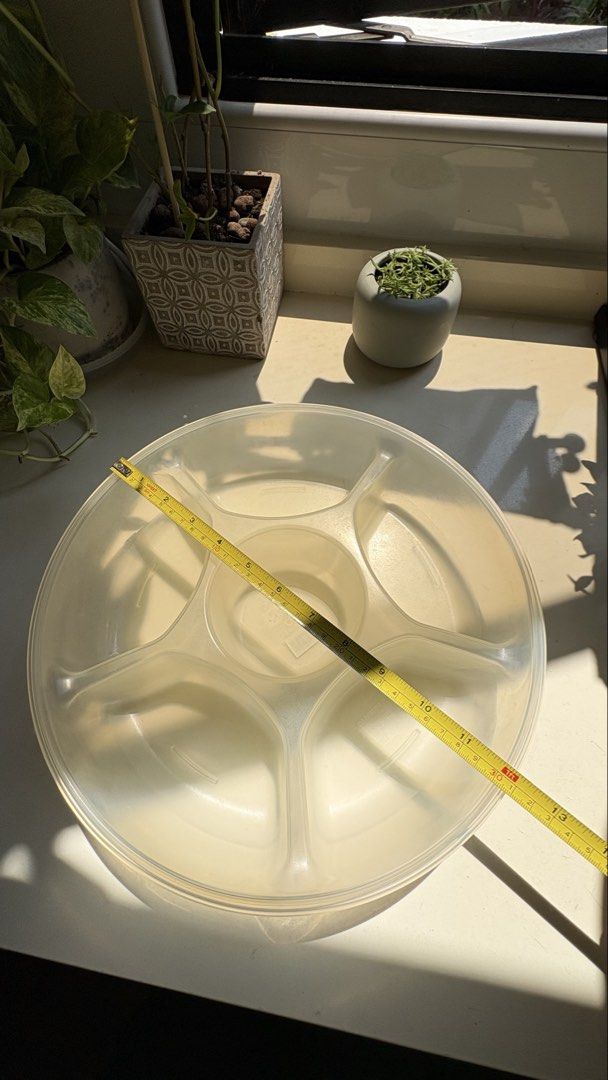 Lock & Lock Round Serving Platter with Lid497249925528309762