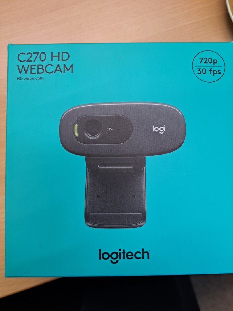 Logitech C270 HD Webcam 720p 30fps497343836036147200