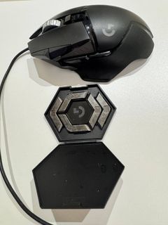 Logitech G502 HERO Wired Gaming Mouse with Weights