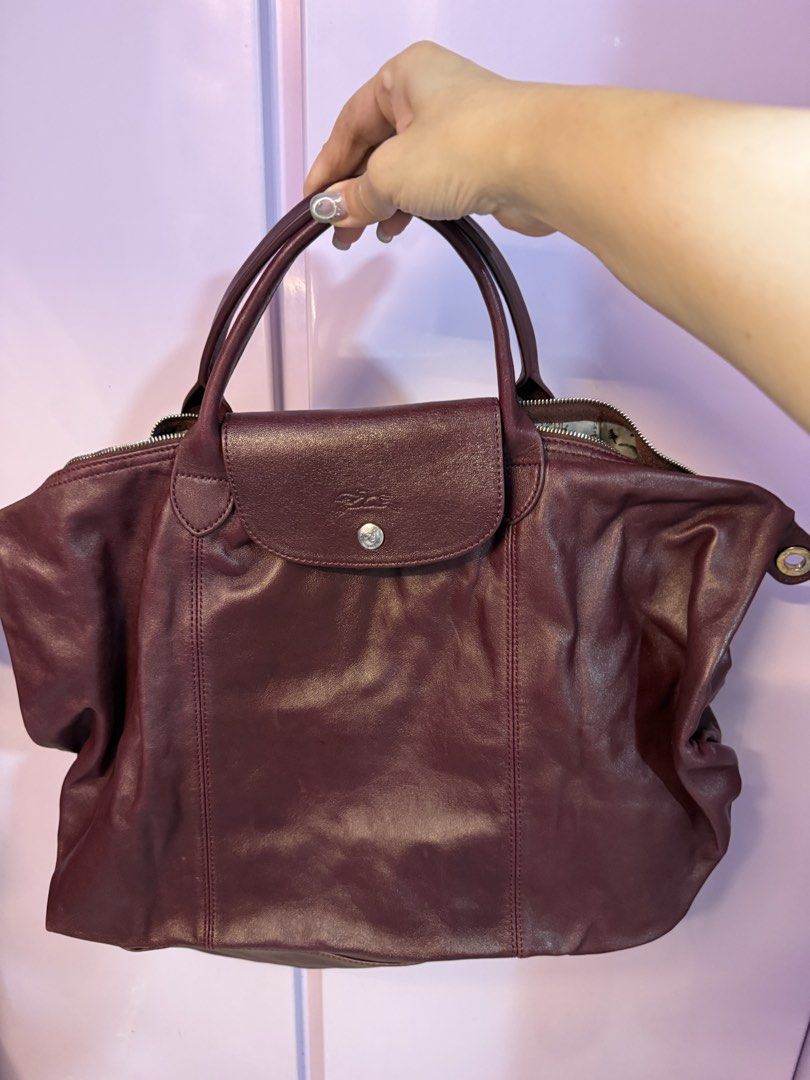 Longchamp Le Pliage （分類：手袋及銀包）位於 Hong Kong。 由 moneymoney_888 提交（商品編號 1447070909，圖片 1）。簡介： Longchamp Le Pliage large size Leather 。