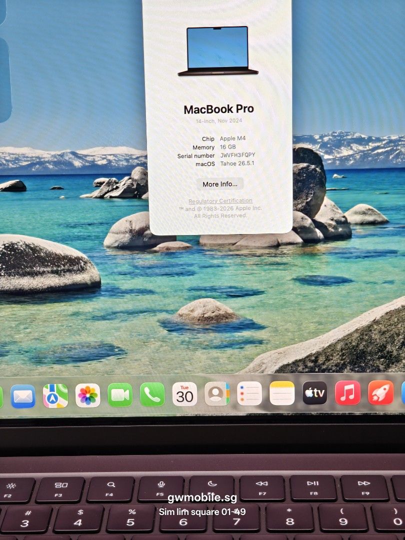 MacBook Pro M4 16/512GB 14 inch 56550497304665483520001