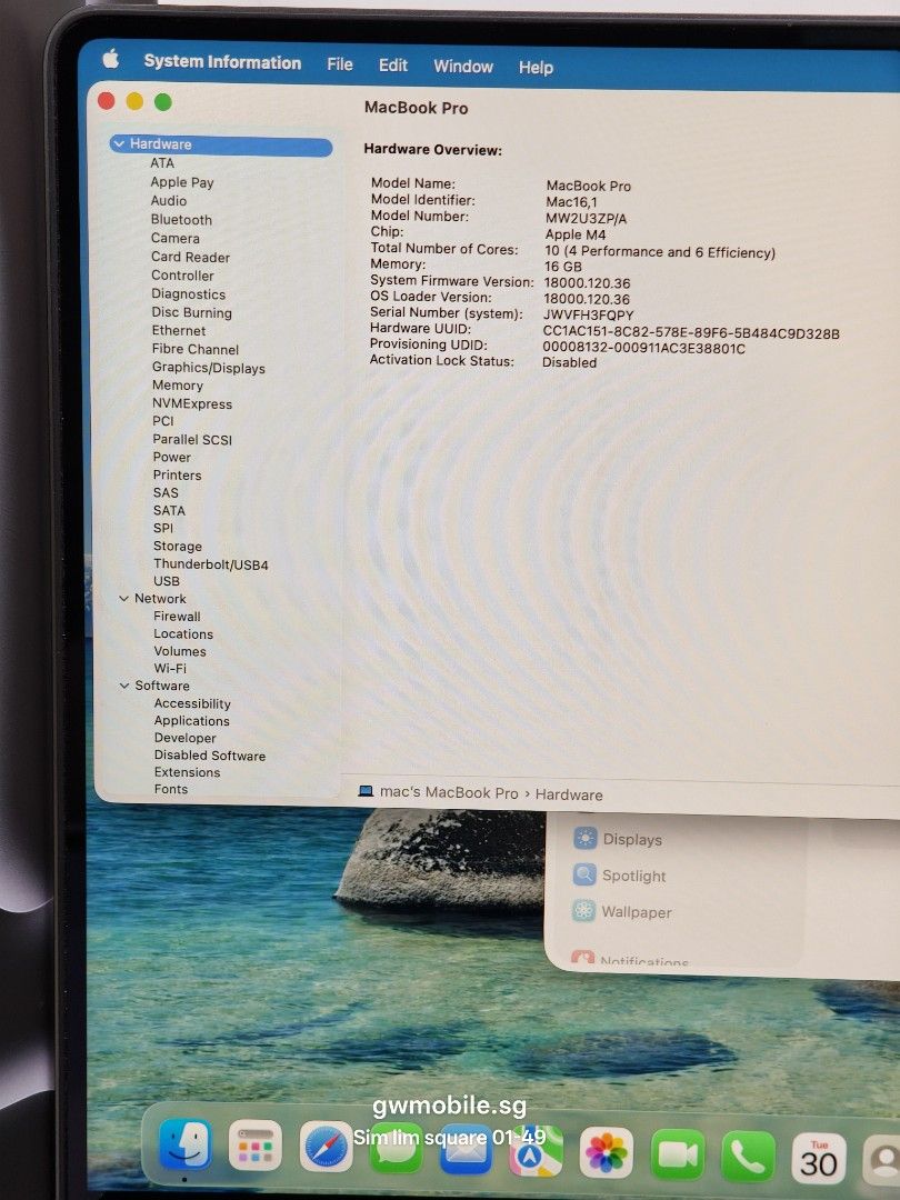 MacBook Pro M4 16/512GB 14 inch 56550497304665483520002