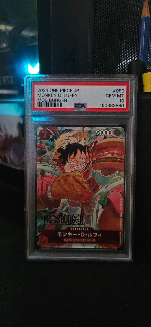 Meat luffy sequentials (Category: Graded Cards) located in Singapore. Submitted by Mr_benevolent (Listing ID 1446995343, Image 2). Description: All three Meat Luffy PSA10 - Mos Burger Luffy Promo 2024 - Bandai Card Fest 2024 Monkey D Luffy - Chinese New Year Luffy Promo 2023 - OBO Mailing available. . . One Piece | Nami | Zoro | Manga |Promo |Rare| PSA 10 | Sequential|.