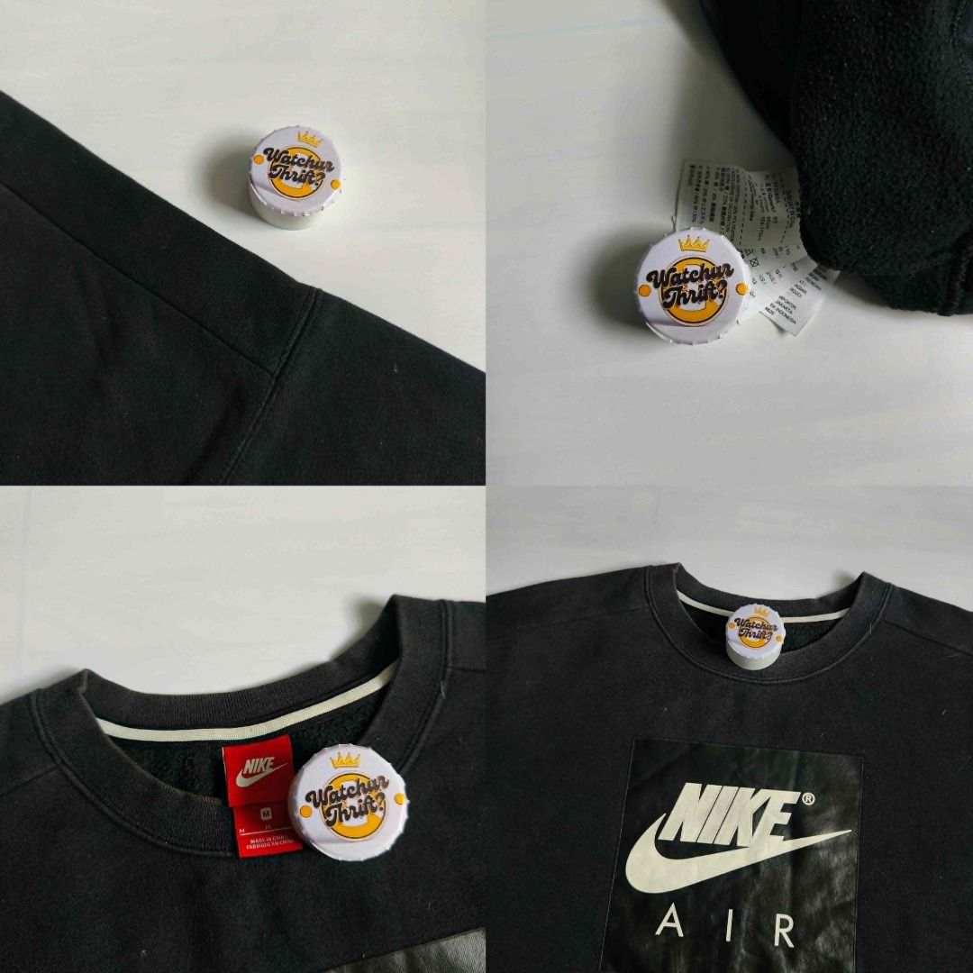 Nike Air Crewneck Sweatshirt (Category: Coats, Jackets and Outerwear) located in Manapla. Submitted by gentleturtle_3dc683 (Listing ID 1447048208, Image 2). Description: 👕 Nike Air Crewneck Sweatshirt 💵 Price: ₱269 📏 Size: L (21 x 26 ½) ✅ Color Rate: 9.5 or better 🚨 Condition: Great 👀 Issue/s: Minimal sign of usage, still presentable 📌 Note: This is a pre-loved thrifted item. Brand shown is part of the original tag/logo. 💬 Message us for i