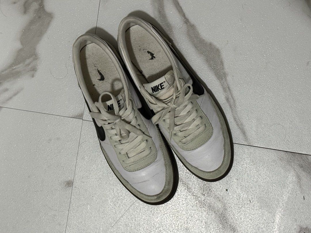 Nike Killshot 2 Sneakers White Black Gum Sole (Category: Sneakers) located in Manila. Submitted by asdfgeo_ (Listing ID 1447013728, Image 2). Description: - Classic Nike Killshot 2 sneakers - White leather upper - Grey suede accents - Black Nike swoosh on the side - Gum sole - White laces - Comfortable and stylish for everyday wear.