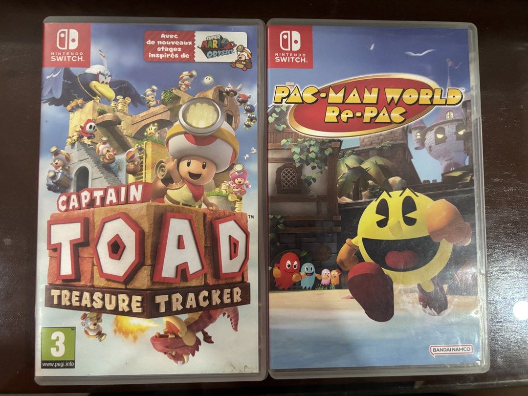 Nintendo Switch Games (Category: Nintendo) located in Manila. Submitted by jeszamariee (Listing ID 1447018506, Image 2). Description: Captain Toad Tracker: ₱1500 Pacman: ₱1000 Just Dance 2017: SOLD Take All 3 Games Price: ₱2800 Loc: Pasig City Pick Up / Lalamove.