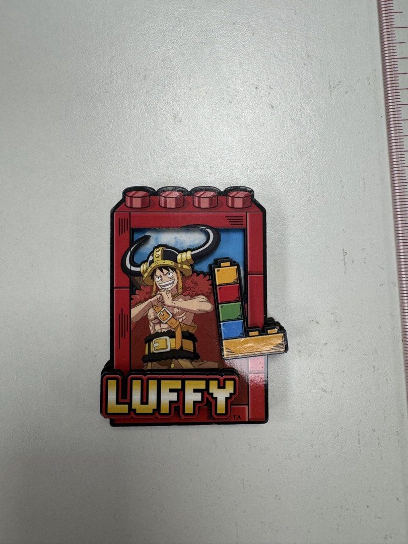 One Piece comic con Luffy 磁石貼 （分類：手辦雕像）位於 Hong Kong。 由 elobeen 提交（商品編號 1447023172，圖片 1）。簡介： One piece comic con 磁石貼盲盒 冇盒冇卡 原價$80 。