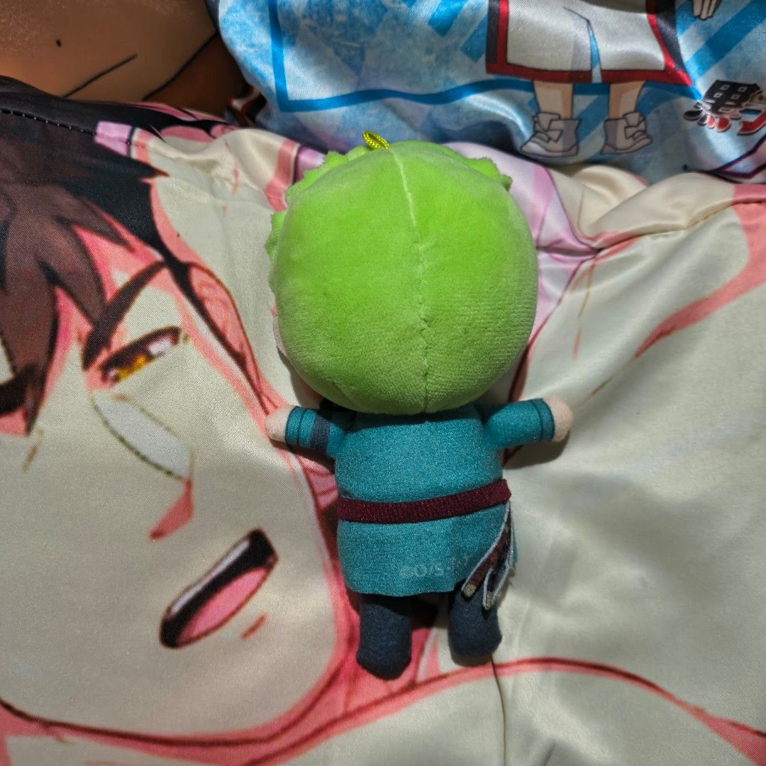 ONE PIECE Puchi Plush Roronoa Zoro (Category: Plushies & Soft Toys) located in Manila. Submitted by blackstar027 (Listing ID 1447106609, Image 2). Description: Please refer to the images for the actual item. MOP - gCash - BPI, UB, AUB, MariBank SAMEDAY DELIVER - any available MC courier service SCHEDULED DELIVERY - J&T, Flash Any shipping fee will be shouldered by the buyer..