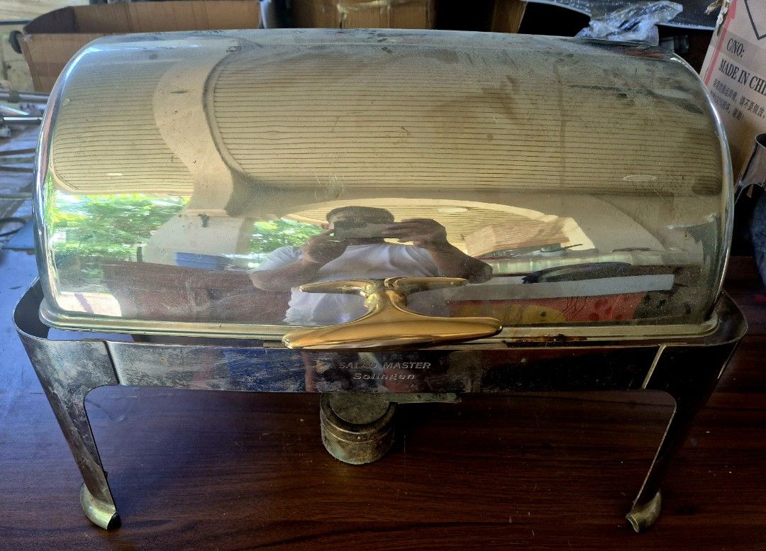 Original Salad Master Solingen Chafing Dish (Category: Dinnerware & Cutlery) located in Cainta. Submitted by edison29.tiger (Listing ID 1446924025, Image 2). Description: .