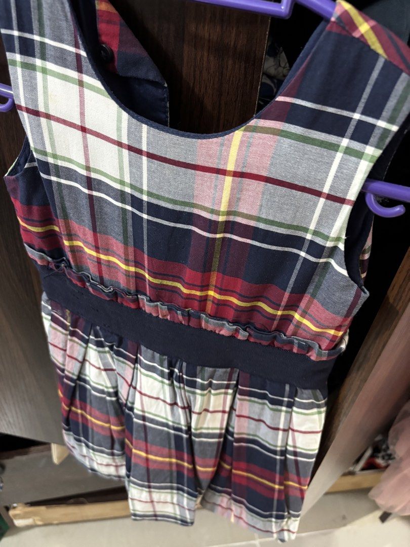 Oshkosh Checkered Dress (Category: Babies & Kids Fashion) located in Rizal. Submitted by decluttermommaa (Listing ID 1446957065, Image 2). Description: Very cute in person. Declutter. .