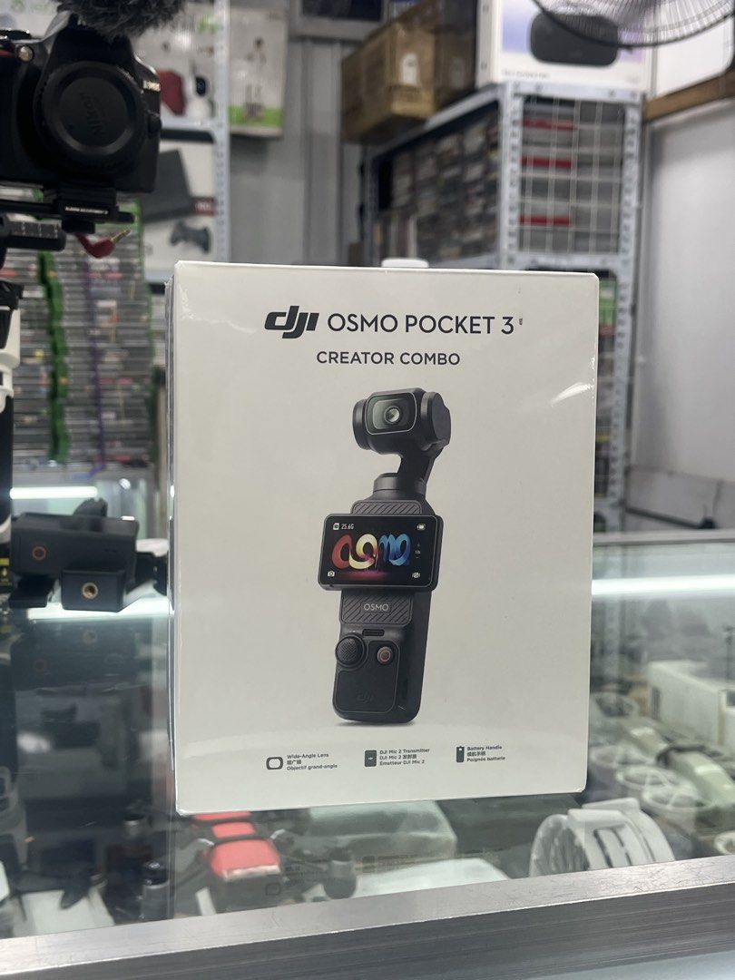 Osmo Pocket 3 Creator Combo Brand New Sealed (Category: Video Cameras) located in Manila. Submitted by harlee070 (Listing ID 1447072294, Image 1). Description: DJI OSMO POCKET 3 - CREATOR COMBO BRAND NEW Price: 29,000 (slightly negotiable) RFS: buy & sell 📍San Juan City Message me for faster transaction.