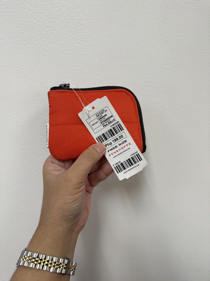 PENSHOPPE Puffer Pouch - Orange, Yellow, Blue, Grey (Category: Purses & Pouches) located in Mandaluyong City. Submitted by itsellasanchez (Listing ID 1446977166, Image 3). Description: - Cute PENSHOPPE puffer pouches - Perfect for organizing coins, cards, or makeup - Available colors: orange, yellow, blue, grey - Brand new with tags.