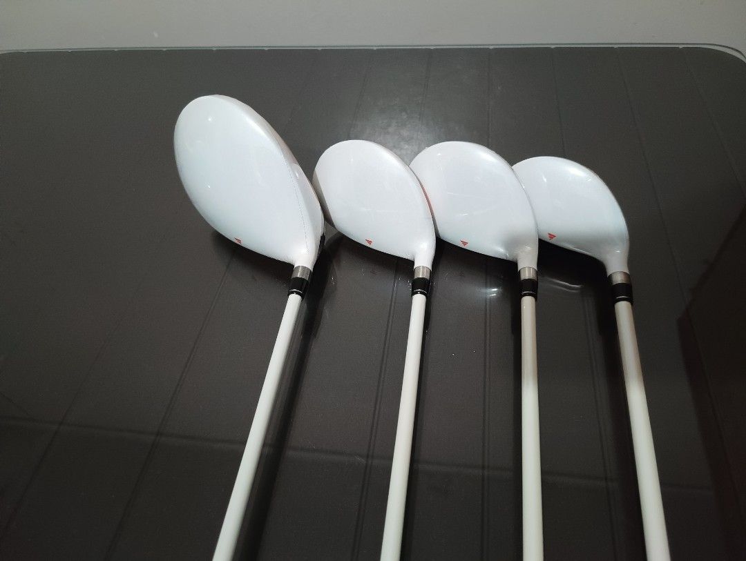 PGM Golf Women's Titanium Alloy (Category: Golf) located in Las Pinas. Submitted by warrior.warrior (Listing ID 1446938819, Image 2). Description: 100% Authentic Head Material: Titanium Alloy Shaft Material: Carbon Classification: Wood All brandnew with rubber for head protection excluding LFlex 13.5. Location: Las Piñas Meet up: SM Southmall We also do ship nationwide..