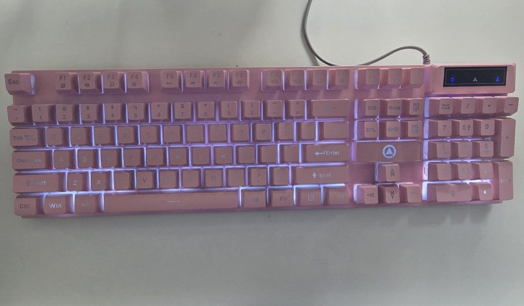 Pink Mechanical Gaming Keyboard with Backlight497173756663582723