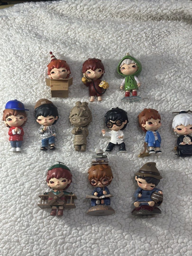 Pop Mart Labubu Blind Box Figurines Collection (Category: Designer & Blind Box Toys) located in Maramag. Submitted by murkseen (Listing ID 1447039342, Image 1). Description: WTS/LFB ‼️ VERY NEGOTIABLE + DISCOUNTS IF YOU BUY 2 OR MORE / SURE BUYER Info : everything has card & I have the boxes for some of them + the big box for clot series 📍 Mindanao (can do meet up if you live close) + sf covered by seller (me) MOP : GCASH or in person (if meet u