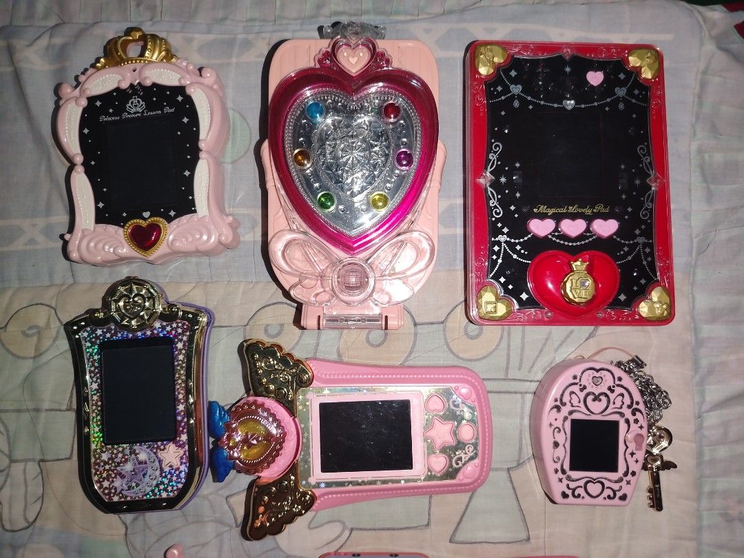 Precure Pripara Toy (Category: Figurines & Statues) located in Manila. Submitted by stickoniyena (Listing ID 1447026288, Image 2). Description: 7, 8, and 9 have issues but can fix so selling it as 150 each Lowest is 500 and others higher price But can negotiate if sure buyer.