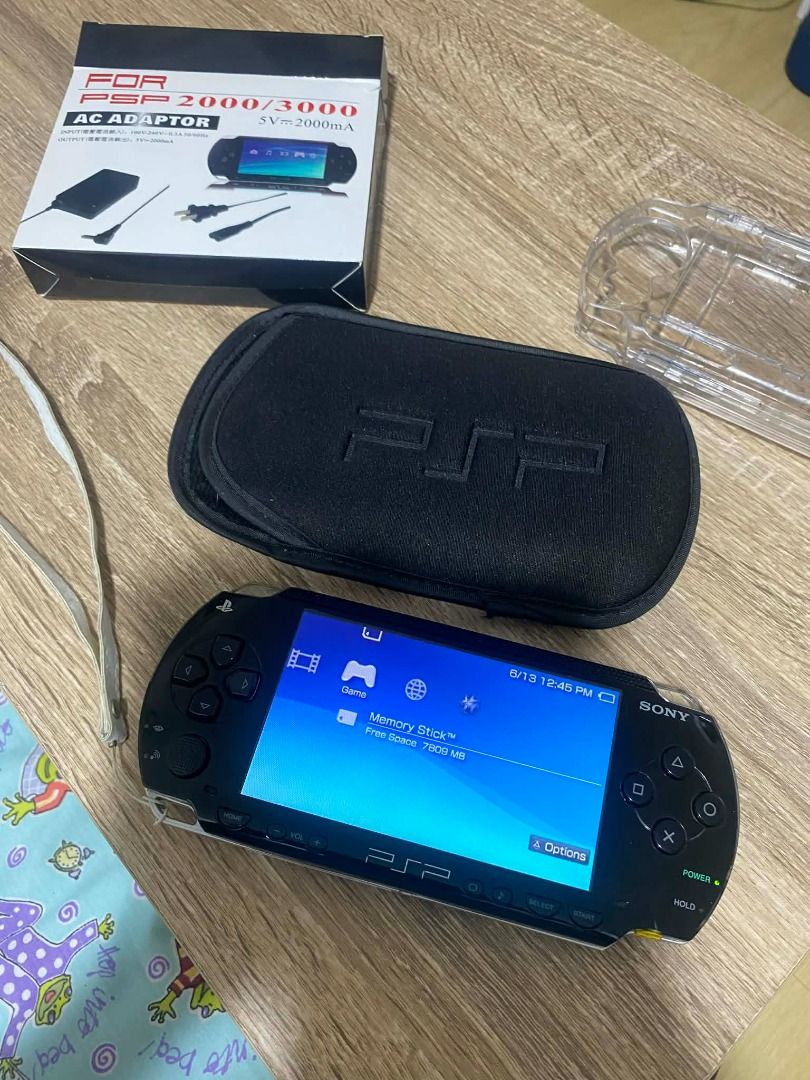 PSP V1 Phat128 GB Jailbreak (Category: Other Gadgets) located in Malabon City. Submitted by czar0714 (Listing ID 1447044196, Image 2). Description: Condition: No Issue 100% Smooth All Buttons Working Inclusions: Charger Crystal Case Pouch Handstrap 128gb Message me for more info and pics. Loc: Malabon City.