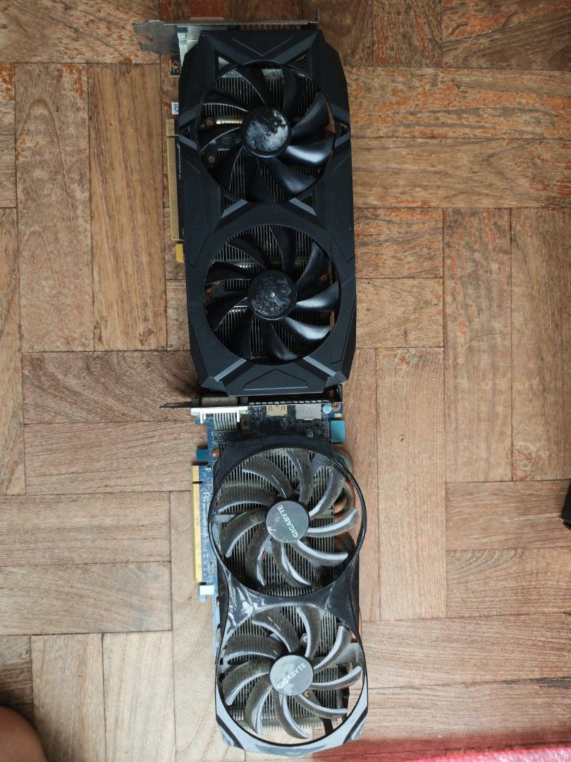 Rx 580 8gb only DVI,and GT 660